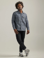Lee hombres 101 sobrecamisa vaquera años 70 seco ropa Z6H6F914 - Image 6