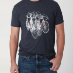 Lee hombres camiseta con gráfico de bicicletas caviarcalor ropa Z6H6F854