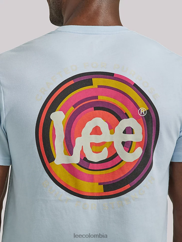 Lee hombres camiseta gráfica diseñada específicamente y construida para brindar resistencia ruta aérea ropa Z6H6F844 - Image 4