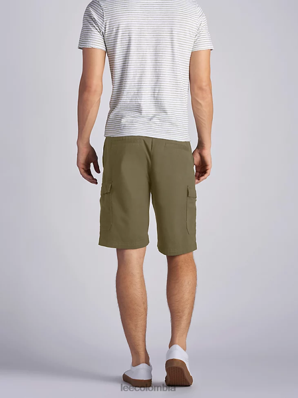 Lee hombres cargo de movimiento extremo corto (grande y alto) breen ropa Z6H6F1059 - Image 2