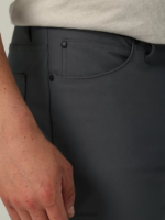 Lee hombres hd pantalones cónicos relajados maverick gris metálico ropa Z6H6F730 - Image 4