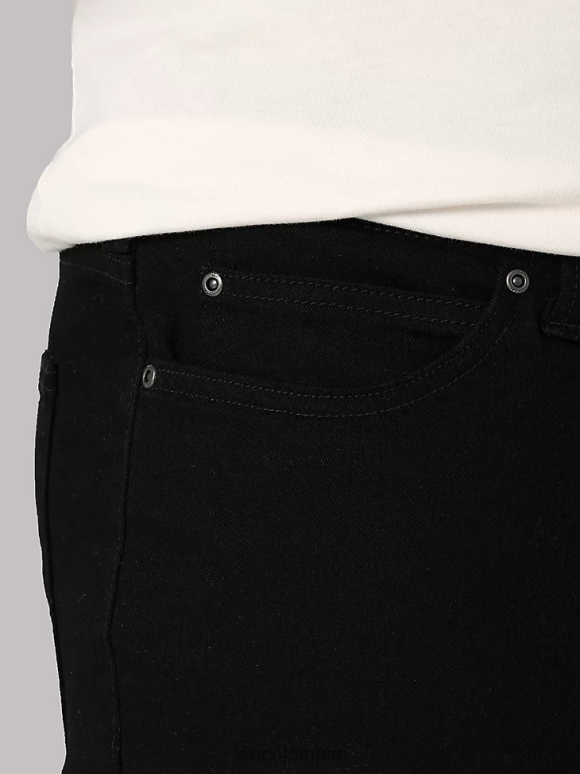 Lee hombres jean relajado de movimiento extremo (grande y alto) negro ropa Z6H6F596 - Image 4