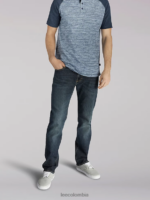 Lee hombres jeans ajustados con pernera recta Extreme Motion disidente ropa Z6H6F551