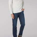 Lee hombres jeans cónicos atléticos legendarios Neptuno ropa Z6H6F688