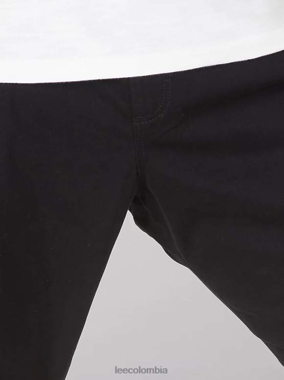 Lee hombres jeans cónicos de ajuste recto mvp de movimiento extremo (grandes y altos) unión-todo negro ropa Z6H6F692 - Image 7