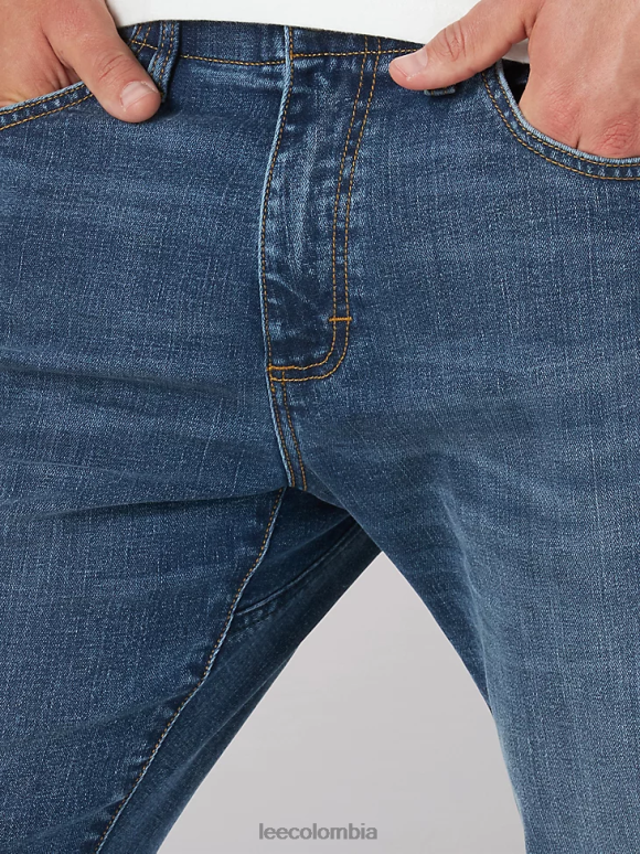 Lee hombres jeans deportivos con pernera cónica Extreme Motion limpiar ropa Z6H6F685 - Image 6