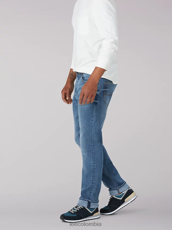 Lee hombres jeans deportivos con pernera cónica Extreme Motion matón ropa Z6H6F684 - Image 2