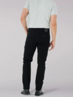 Lee hombres jeans legendarios cónicos regulares sobreteñir negro ropa Z6H6F675 - Image 2