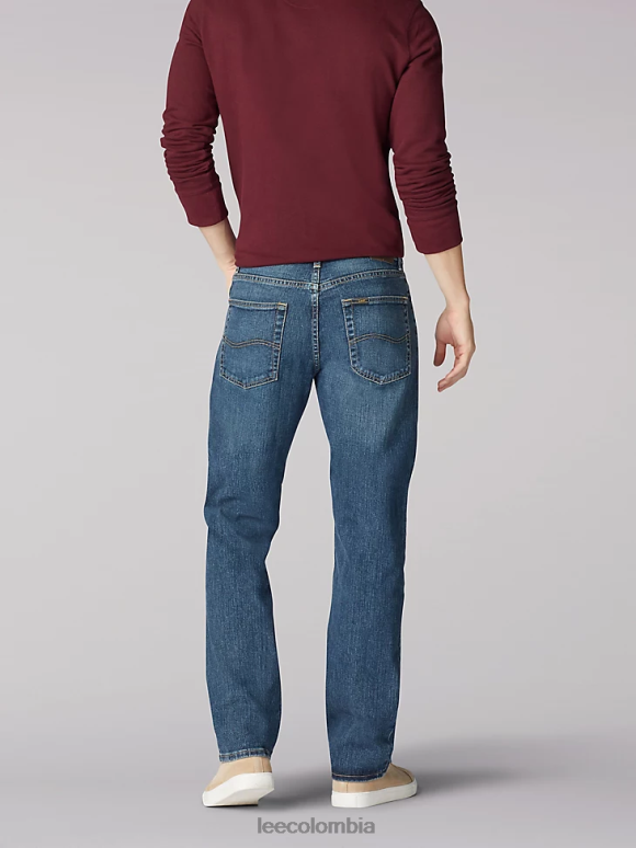 Lee hombres jeans rectos de corte regular jefe ropa Z6H6F545 - Image 2