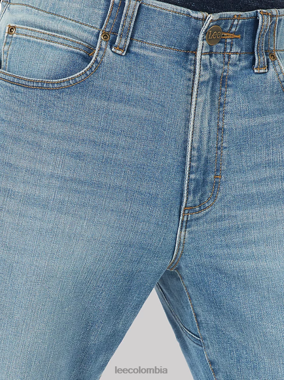Lee hombres jeans rectos regulares mvp de movimiento extremo knox ropa Z6H6F535 - Image 7