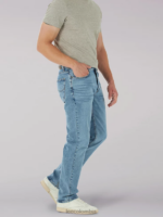 Lee hombres jeans rectos relajados legendarios azul helado ropa Z6H6F484 - Image 3