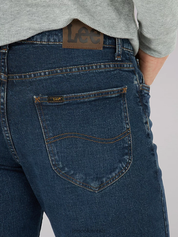 Lee hombres jeans rectos relajados legendarios sombra de noche ropa Z6H6F482 - Image 3