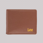 Lee hombres juego de 2 piezas de cartera plegable Pebble coñac accesorio Z6H6F1160