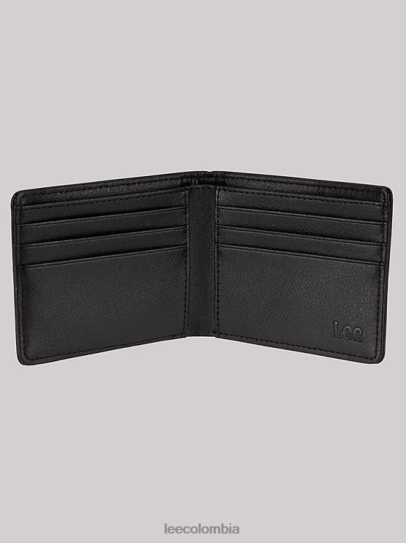 Lee hombres juego de 2 piezas de cartera plegable Pebble negro accesorio Z6H6F1161 - Image 4