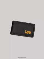 Lee hombres juego de 2 piezas de cartera plegable Pebble negro accesorio Z6H6F1161 - Image 5