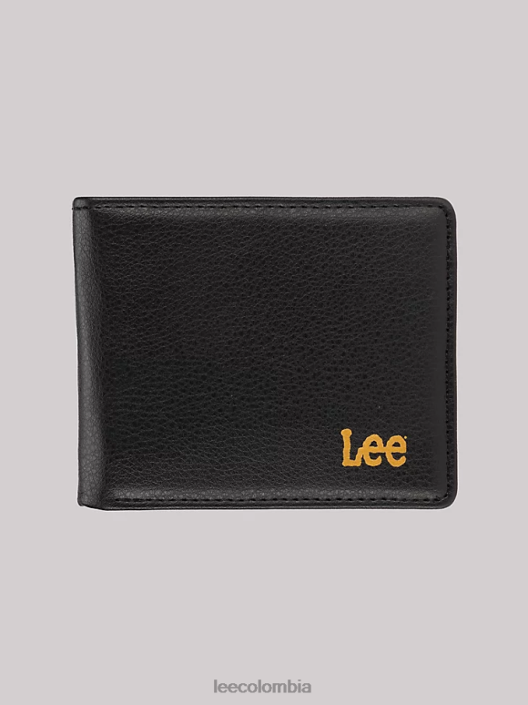 Lee hombres juego de 2 piezas de cartera plegable Pebble negro accesorio Z6H6F1161 - Image 1