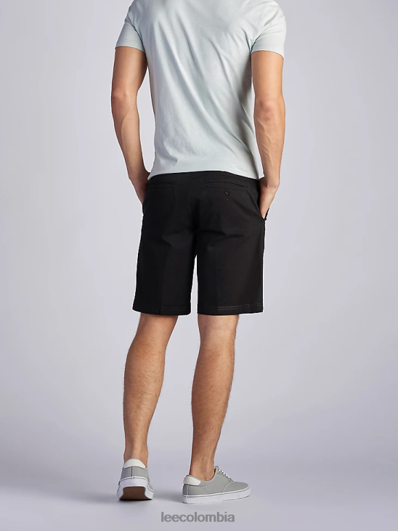 Lee hombres movimiento extremo corto negro ropa Z6H6F1083 - Image 2