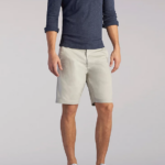 Lee hombres movimiento extremo corto piedra ropa Z6H6F1078