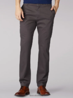 Lee hombres pantalón caqui de corte slim Extreme Motion gris oscuro ropa Z6H6F764