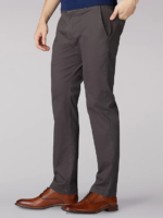 Lee hombres pantalón caqui de corte slim Extreme Motion gris oscuro ropa Z6H6F764 - Image 3