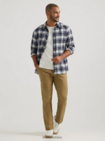 Lee hombres pantalón caqui de movimiento extremo bronce ropa Z6H6F717 - Image 2