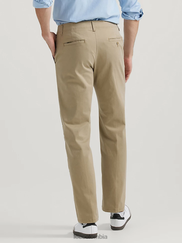Lee hombres pantalón caqui de movimiento extremo color caqui original ropa Z6H6F725 - Image 2