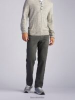 Lee hombres pantalón caqui de movimiento extremo (grande y alto) carbón ropa Z6H6F768