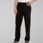 Lee hombres pantalón caqui de movimiento extremo (grande y alto) negro ropa Z6H6F767