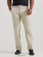 Lee hombres pantalón caqui de movimiento extremo piedra ropa Z6H6F718