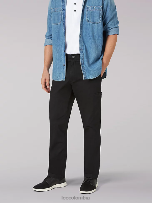 lee_hombres_pantalon_cargo_de_ajuste_relajado_de_movimiento_extremo_negro_ropa_z6h6f828.png Lee hombres pantalón cargo de ajuste relajado de movimiento extremo negro ropa Z6H6F828 - Image 1