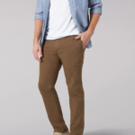 Lee hombres pantalón cargo de ajuste relajado de movimiento extremo teca ropa Z6H6F827