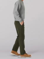 Lee hombres pantalón cargo de corte recto Extreme Motion oliva frontera ropa Z6H6F818 - Image 3
