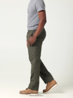 Lee hombres pantalón cargo de lona con bolsillo ribeteado mvp de movimiento extremo pino ropa Z6H6F802 - Image 4