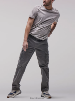 Lee hombres pantalón cargo de sarga de ajuste relajado Wyoming artemisa ropa Z6H6F800 - Image 4