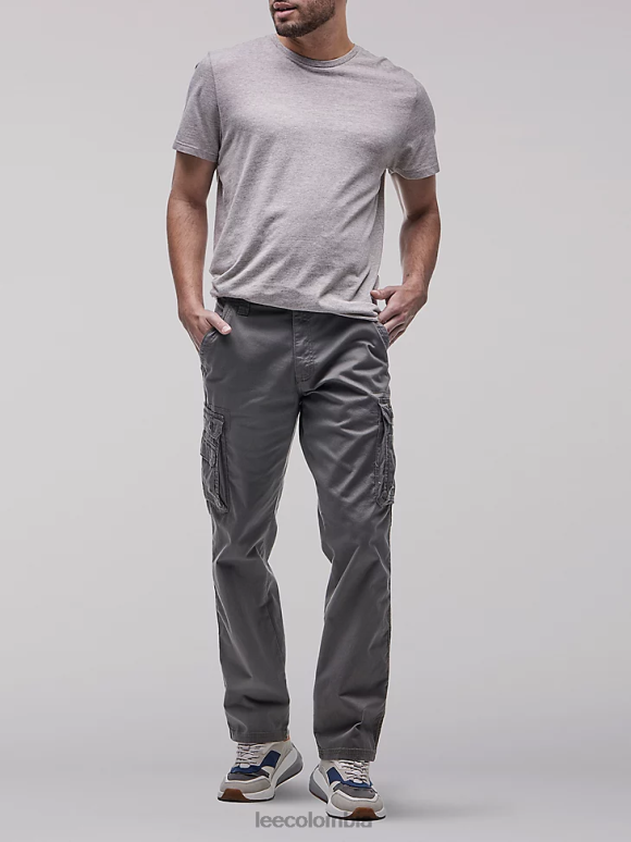 Lee hombres pantalón cargo de sarga de ajuste relajado Wyoming artemisa ropa Z6H6F800 - Image 1
