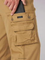 Lee hombres pantalón cargo de sarga de ajuste relajado Wyoming Borbón ropa Z6H6F797 - Image 4