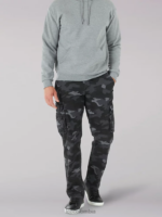 Lee hombres pantalón cargo de sarga de ajuste relajado Wyoming camuflaje grunge ropa Z6H6F798