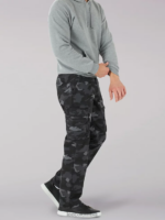 Lee hombres pantalón cargo de sarga de ajuste relajado Wyoming camuflaje grunge ropa Z6H6F798 - Image 3