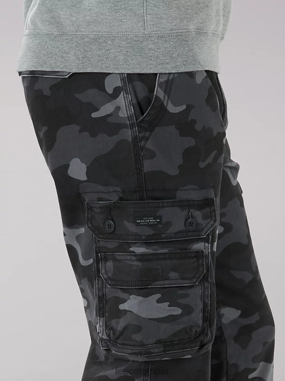 Lee hombres pantalón cargo de sarga de ajuste relajado Wyoming camuflaje grunge ropa Z6H6F798 - Image 5