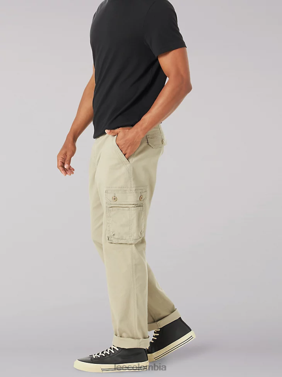 lee_hombres_pantalon_cargo_de_sarga_de_ajuste_relajado_wyoming_guijarro_ropa_z6h6f799.png Lee hombres pantalón cargo de sarga de ajuste relajado Wyoming Guijarro ropa Z6H6F799 - Image 1