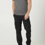 Lee hombres Pantalón cargo sintético Extreme Motion de corte recto negro ropa Z6H6F825
