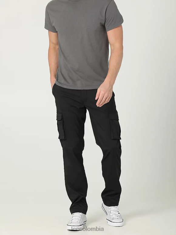 lee_hombres_pantalon_cargo_sintetico_extreme_motion_de_corte_recto_negro_ropa_z6h6f825.png Lee hombres Pantalón cargo sintético Extreme Motion de corte recto negro ropa Z6H6F825 - Image 1
