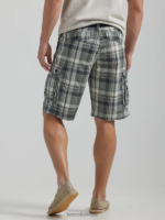 Lee hombres pantalón cargo wyoming cuadros verde oliva ropa Z6H6F964 - Image 2