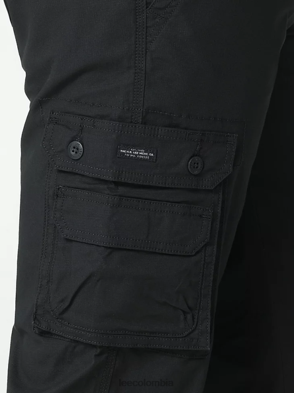 Lee hombres Pantalón cargo Wyoming de ajuste relajado y antidesgarros. negro ropa Z6H6F806 - Image 4