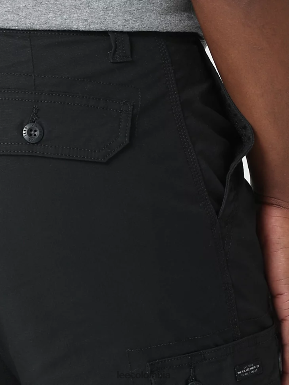 Lee hombres Pantalón cargo Wyoming de ajuste relajado y antidesgarros. negro ropa Z6H6F806 - Image 6