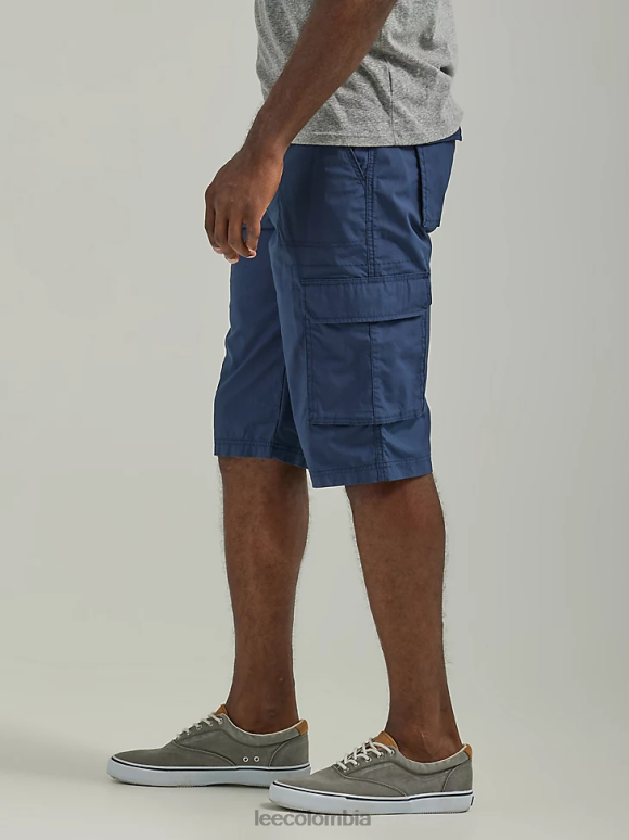 Lee hombres pantalón corto cargo cameron de movimiento extremo y ajuste relajado Armada ropa Z6H6F979 - Image 4