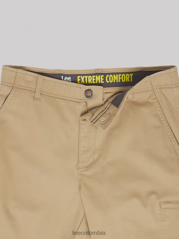 Lee hombres pantalón corto cargo con ribete de movimiento extremo adular ropa Z6H6F1041 - Image 5