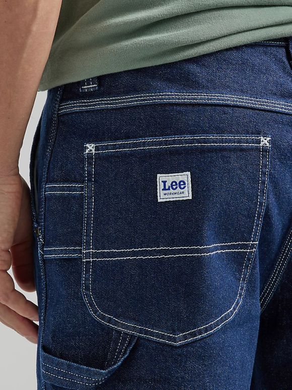 Lee hombres pantalón corto de carpintero ropa de trabajo legendario enjuagar ropa Z6H6F961 - Image 6