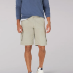 Lee hombres pantalón corto tipo cargo brooklyn kc caqui ropa Z6H6F993