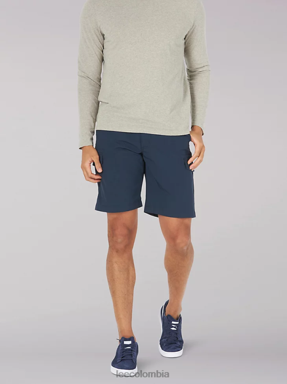 lee_hombres_pantalon_corto_tipo_cargo_triflex_azul_marino_oscuro_ropa_z6h6f1037.png Lee hombres pantalón corto tipo cargo triflex azul marino oscuro ropa Z6H6F1037 - Image 1